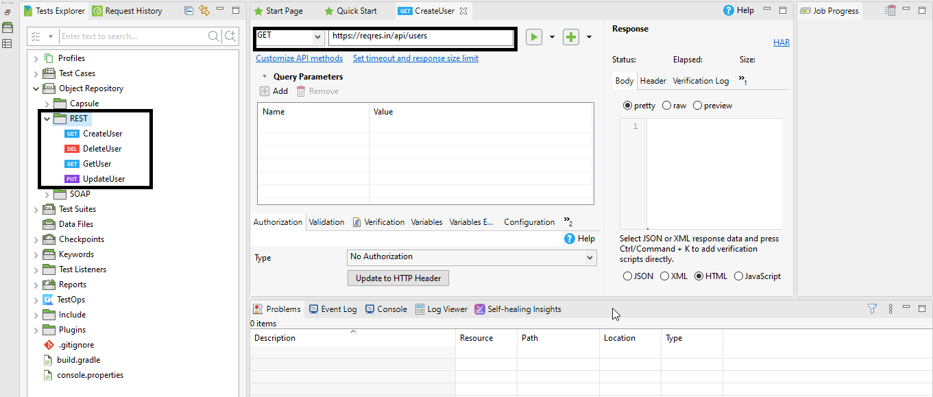 Api Requests In Katalon Studio