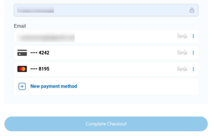 The Stripe Link payment element integrations option in EDD.