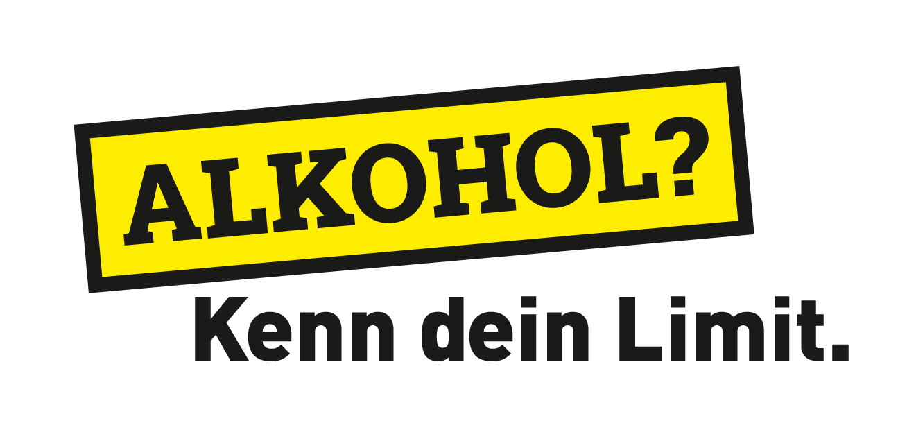 Logo "Alkohol? Kenn Dein Limit." - zur Startseite